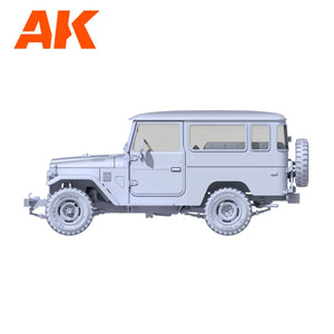 AK Interactive AK35001 FJ43 SUV WITH HARD TOP 1/35 – Bild 8