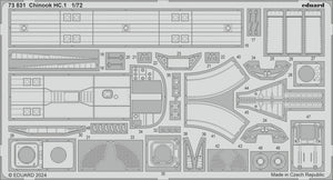 Eduard BIG72185 Chinook HC.1 detail set Airfix 1/72 – immagine 4