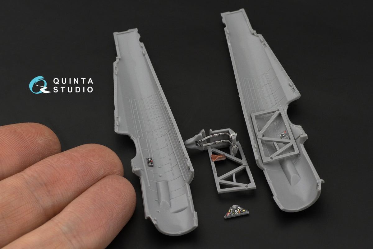 Quinta Studio QD72055 PZL P.11С 3D-Printed &amp;amp; coloured Interior on decal paper (Arma Hobby) 1/72 – Bild 5