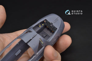 Quinta Studio QD32017 Me 163B 3D-Printed &amp;amp; coloured Interior on decal paper (for Meng kit) 1/32 – immagine 3
