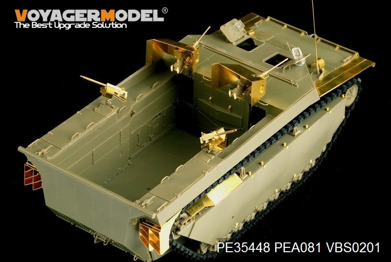 Voyager Model PE35448 WWII US LVT-4 Water Buffalo Landing Vehicle Tracked basic for AFV CLUB 35205 1/35 – immagine 8