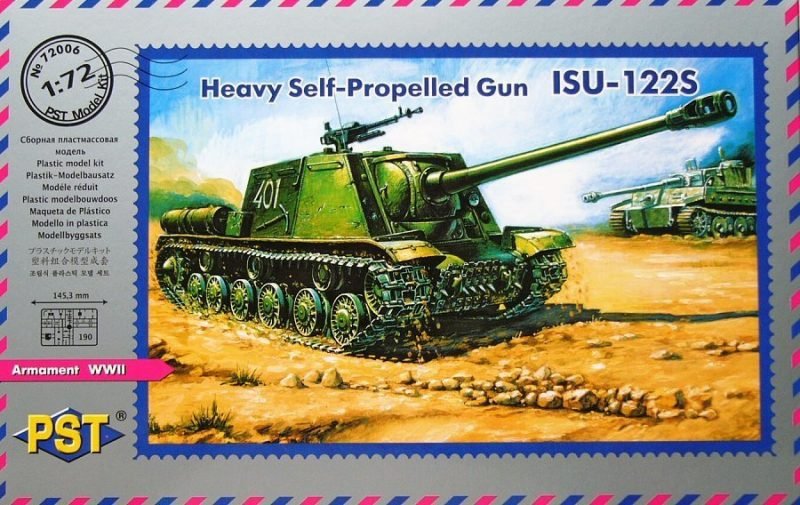 PST 72006 Canon d&amp;#39;assaut automoteur ISU-122S 1/72