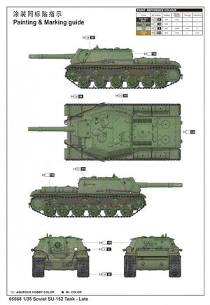 Trumpeter 05568 Soviet SU-152 Late 1/35 – Bild 2