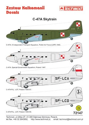 Techmod 72147 - C-47A Skytrain 1/72 – Bild 2