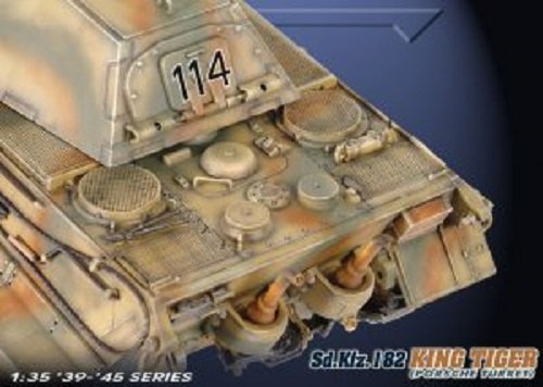 Dragon 6189 Sd. Kfz. 182 King Tiger (Porsche Turret) 1/35 – immagine 5