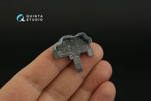 Intérieur imprimé en 3D et coloré sur papier décalcomanie Quinta Studio QD35090 AH-64A (Academy) 1/35 – image 3