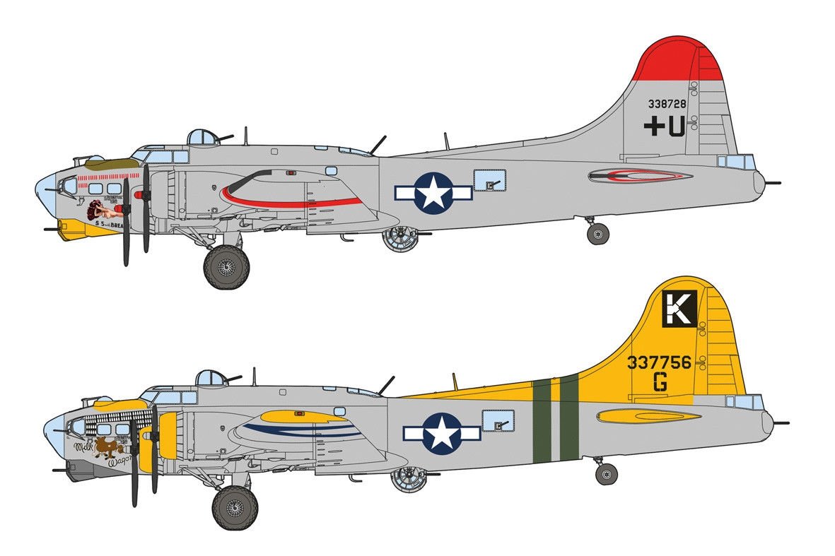 HK Models 01E030 B-17 Flying Fortress G New Edition 1/32 – Bild 2