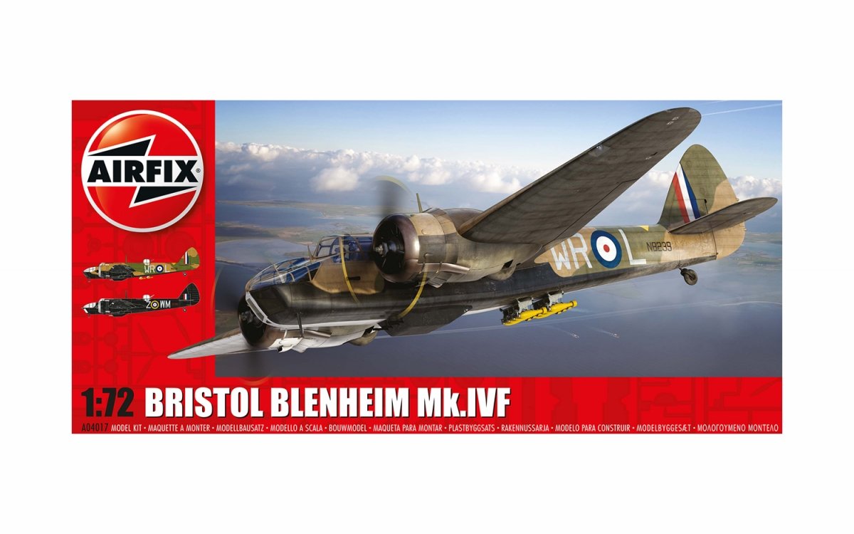 Maquette Airfix 04017 Bristol Blenheim Mk.IVF Fighter au 1/72 – image 2