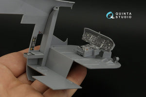 Quinta Studio QDS-35100 CH-54A 3D-Printed &amp;amp; colored Interior on decal paper (ICM) (Small version) 1/35 – image 7
