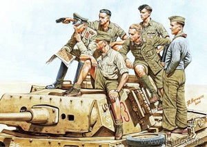 Master Box 3561 Rommel and German Tank Crew (DAK, 1941-1943) 1/35 – Bild 2