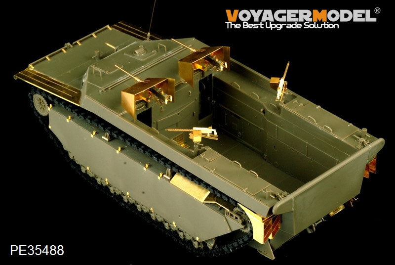 Voyager Model PE35488 WWII US LVT-4 Water Buffalo Landing Vehicle Tracked Late version basic For AFV CLUB 35198 1/35 – zdjęcie 2