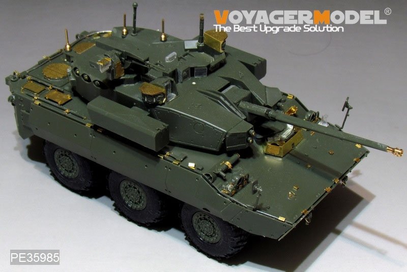 Voyager Model PE35985 Modern French AMX-10RCR T-40M IFV Basic For TigerModel 4665 1/35 – zdjęcie 8