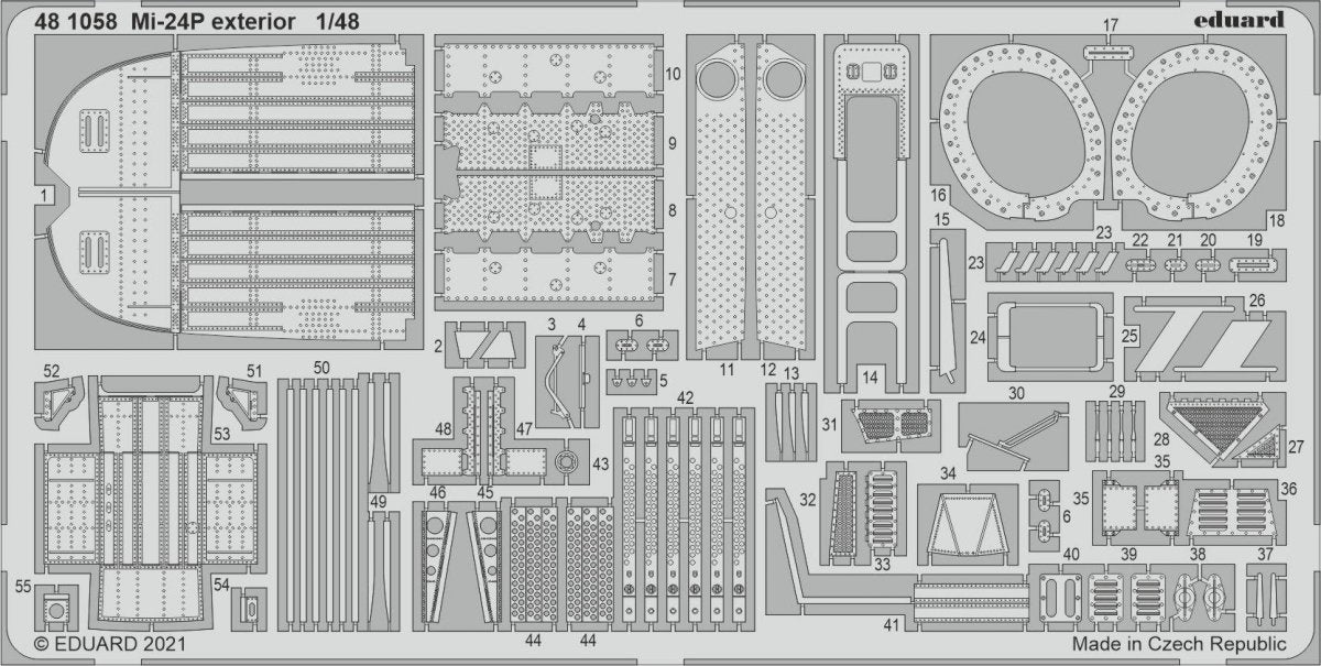 Eduard BIG49305 Mi-24P ZVEZDA 1/48 – Bild 6