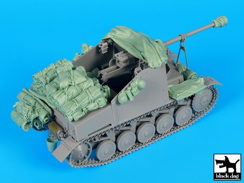 Black Dog T35212 Marder II Sd.Kfz. 131 accessories set 1/35 – immagine 5