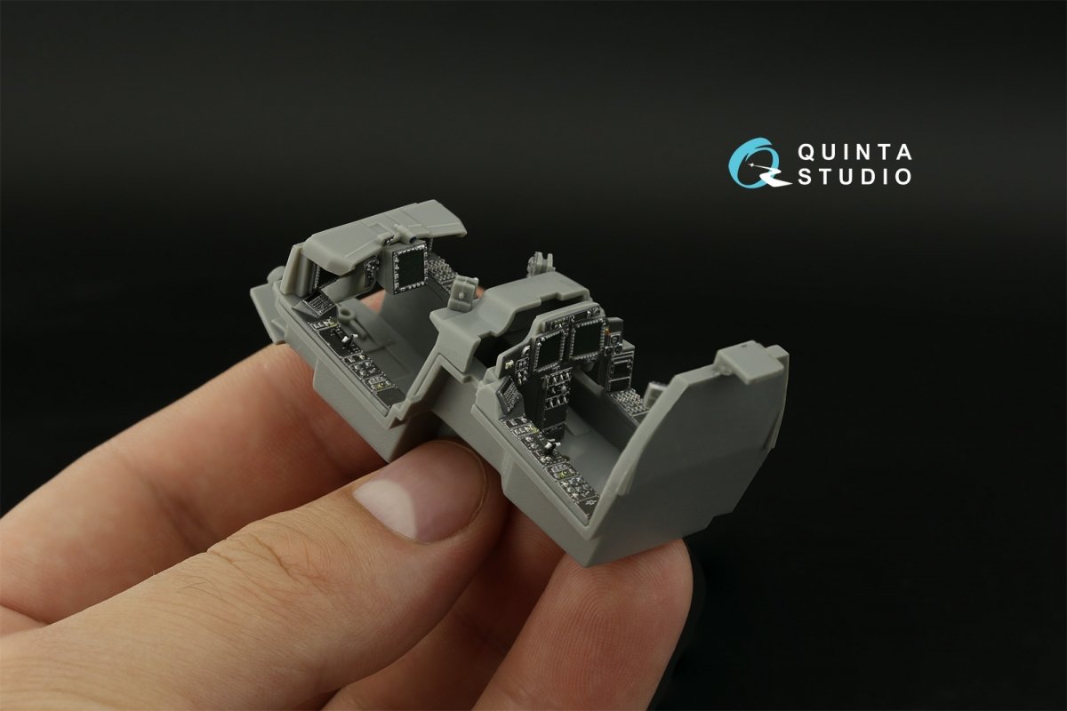 Quinta Studio QD48375 AH-64E 3D-Printed &amp;amp; coloured Interior on decal paper (Hasegawa) 1/48 – zdjęcie 8