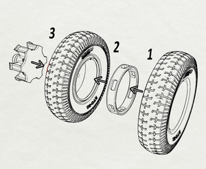 Panzer Art RE35-582 Lancia 3Ro Road wheels (commercial pattern) 1/35 – immagine 4