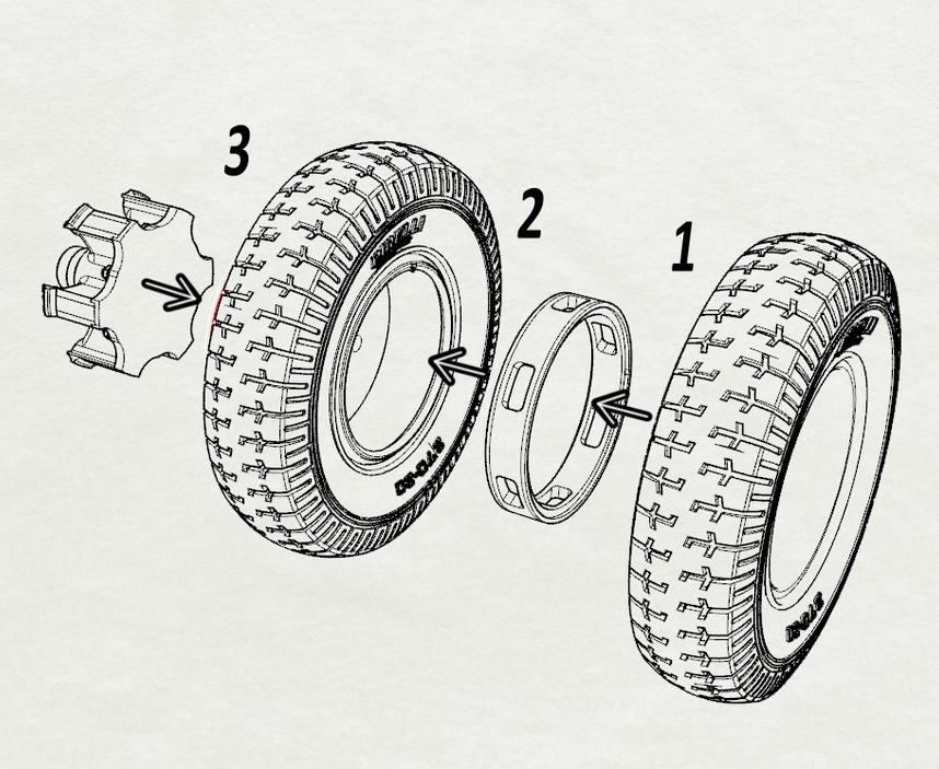 Panzer Art RE35-582 Lancia 3Ro Road wheels (commercial pattern) 1/35 – immagine 4