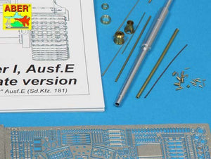 Aber 35K10 Pz.Kpfw. VI Ausf.E (Sd.Kfz.181) Tiger I – Late version (premium set) 1/35 – zdjęcie 7