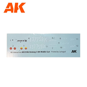 AK Interactive AK35506 UNIMOG S 404 MIDDLE EAST 1/35 – image 15
