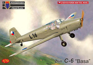 Kovozavody Prostejov KPM0230 Zlin C-6 « Basa » 1/72