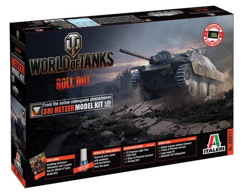 Italeri 36511 38t HETZER 1/35