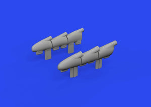Eduard 632196 Spitfire Mk. Ia ehaust stacks PRINT KOTARE 1/32