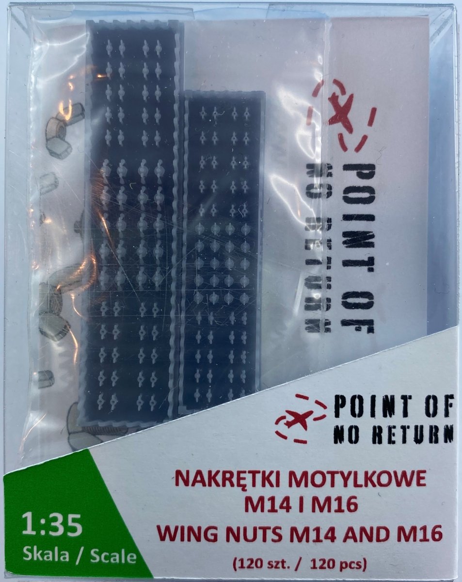 Point of no Return 3523022 Nakrętki motylkowe M14 i M16 / M14 and M16 wing nuts 1/35 – Bild 13