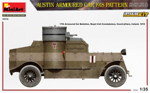 MiniArt 39016 Voiture blindée Austin modèle 1918. Irlande 1919-1921. Service britannique. Maquette intérieure 1/35 – image 6