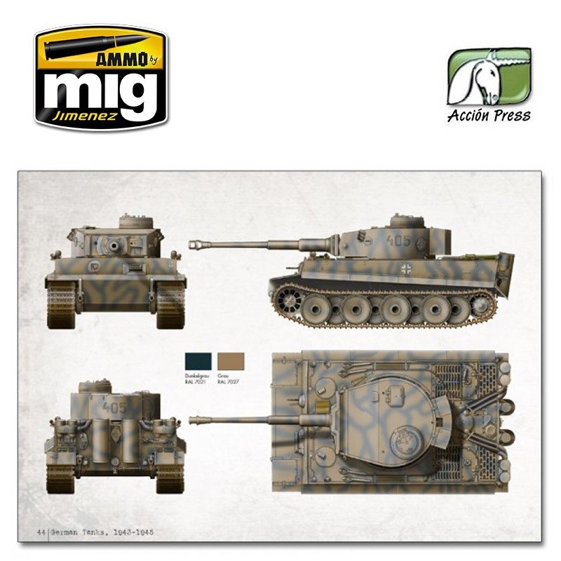 AMMO de Mig Jimenez EURO0017 AS DES PANZERS - PROFILS VOL. 2 (Anglais) – image 8