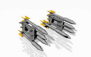 Armory Models ACA4814 S-3K unguided missiles w/ APU-14U launcher rack 1/48 – immagine 2