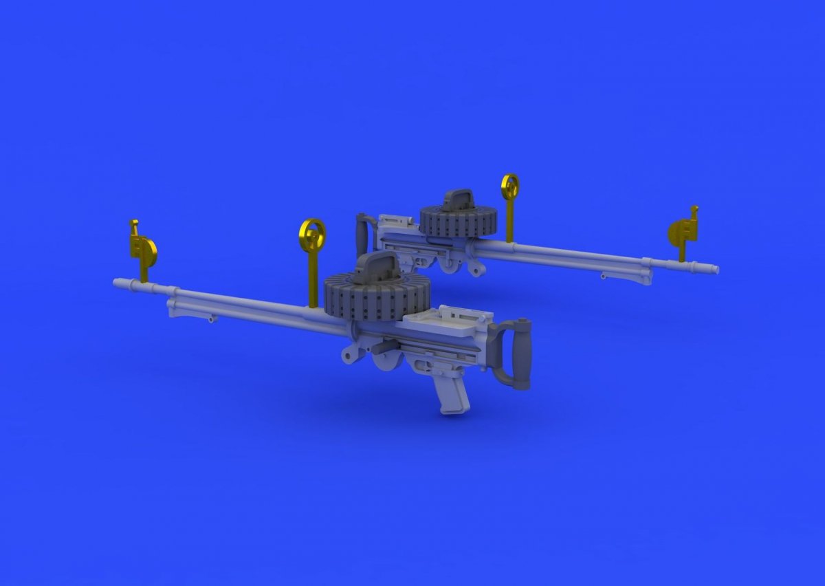 Eduard 632054 Lewis Mk. III WW1 gun 1/32 Hasegawa – image 3