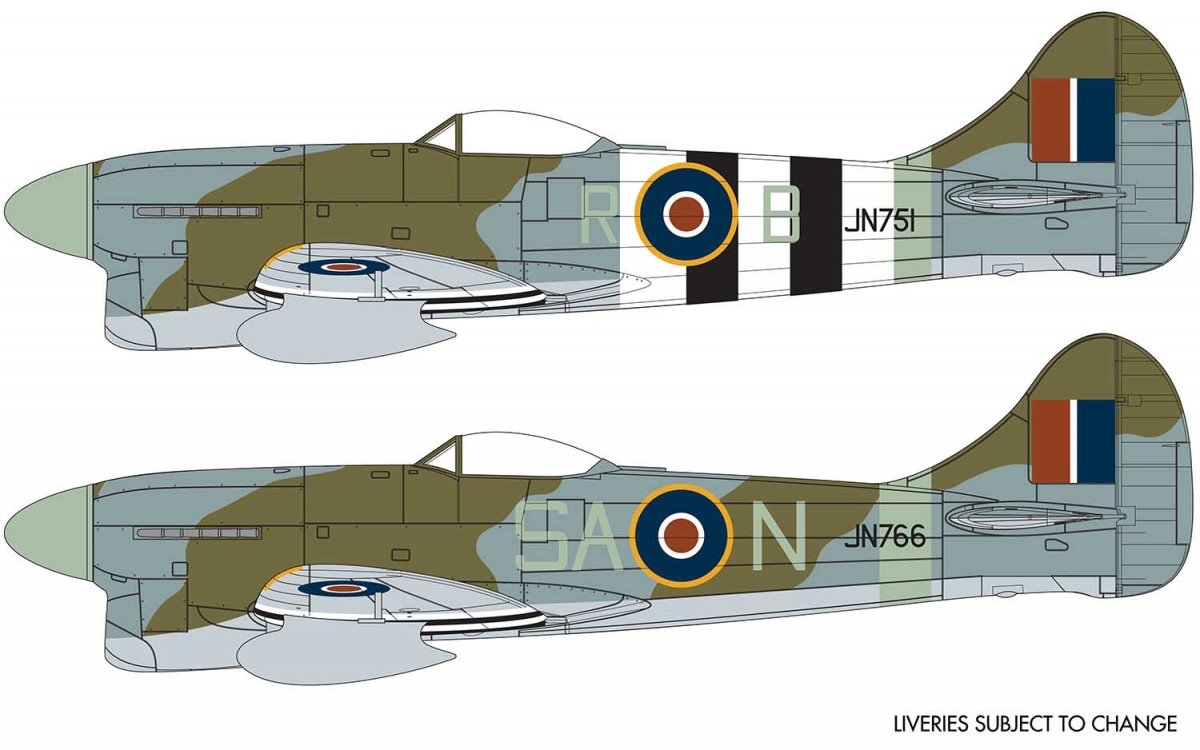Airfix 02109 Hawker Tempest Mk.V 1/72  – image 3