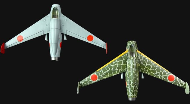 Meng DS-001 Kayaba Ku-4 Katsuodori Ram-Jet fighter (2 kits) 1/72 – immagine 2