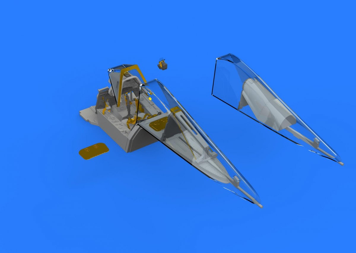 Eduard 632120 Fw 190A-8/ R11 cockpit REVELL 1/32 – immagine 2