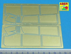 Aber 35A040 Osłony boczne do Tiger II 1/35 – immagine 2