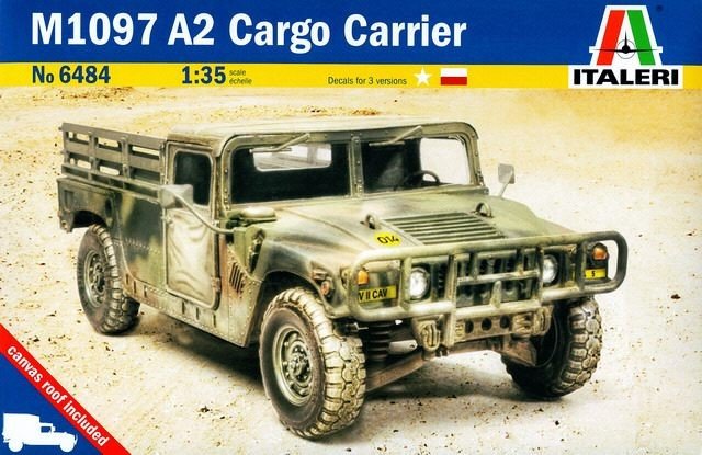 Italeri 6484 M1097 A2 Transporteur de marchandises (1/35)