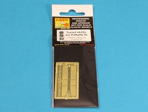 Aber 72A10 Osłony wieży do PzKpfw III / Turret skirts for PzKpfw III 1/72 – immagine 4