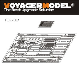 Maquette Voyager PE72007 Char russe T-34/76 MOD.1941/1942 de la Seconde Guerre mondiale pour DRAGON au 1/72