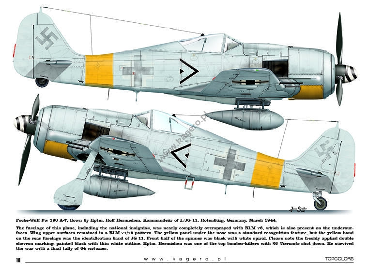 Kagero 15035 Fw 190s over Europe Part I (kalkomania/decals) EN/PL – immagine 4