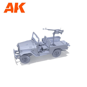 AK Interactive AK35002 FJ43 PICKUP WITH DSHKM 1/35 – zdjęcie 8