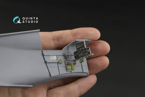 Quinta Studio QD32255 Curtiss H-75 Hawk 3D-Printed &amp;amp; coloured Interior on decal paper (Special Hobby) 1/32 – imagen 3