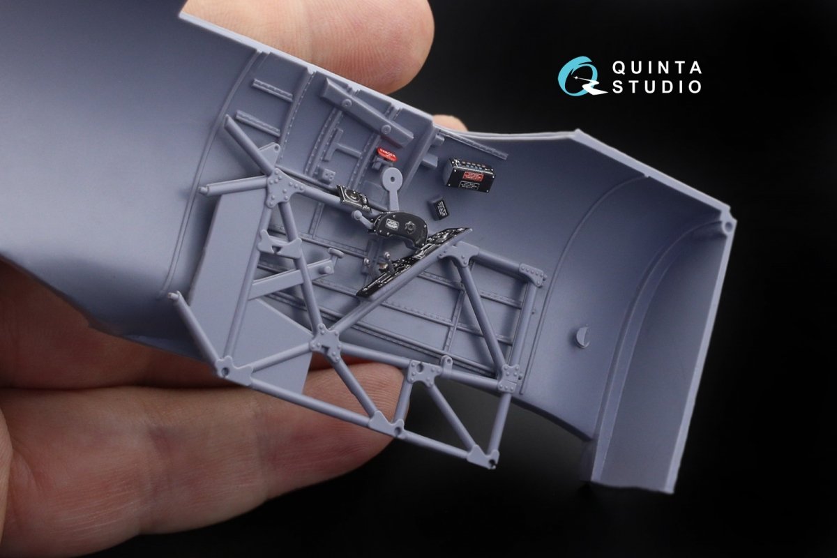 Quinta Studio QD32097 Tempest Mk.V 3D-Printed &amp;amp; coloured Interior on decal paper (Special Hobby/Revell) 1/32 – immagine 5