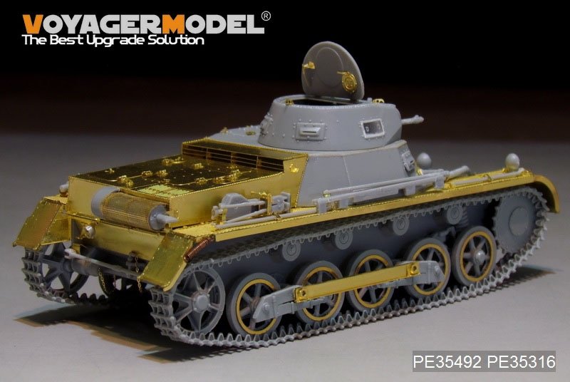 Voyager Model PE35492 WWII German Pz.Kpfw.I Ausf. B basicfor DRAGON 6186 1/35 – immagine 5