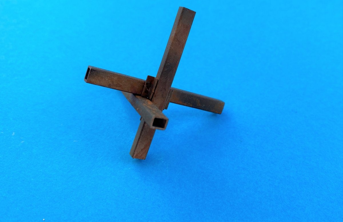 Point of no Return 3522015 Barykada przeciwczołgowa typu jeż 2 1/35 – zdjęcie 3