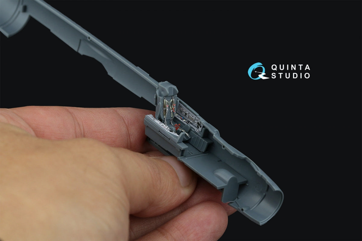 Quinta Studio QD72109 MiG-21PFM Gray panels 3D-Printed &amp;amp; coloured Interior on decal paper (Eduard) 1/72 – Bild 9