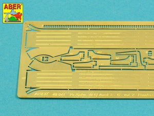 Aber 48041 Pz.Kpfw..38 (t) Ausf. E/F/G Niemiecki czołg Pz.38 (t) cz.2-błotniki / German tank Pz.Kpfw. 38 (t) Ausf.. E/F/G Vol.2-Fenders 1/48 – immagine 2