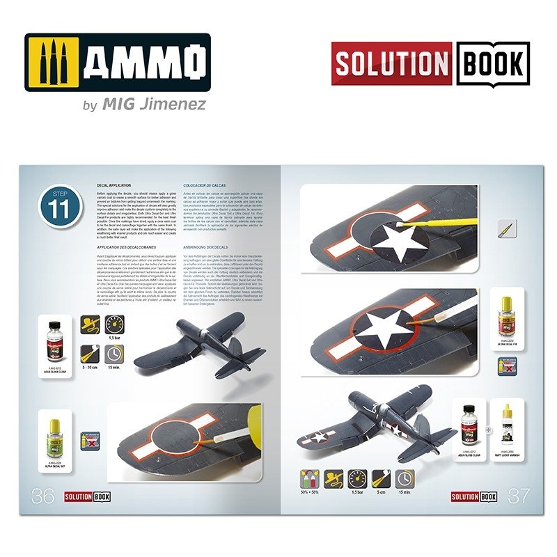 Ammo of Mig 6523 How to Paint WWII US Navy Late Aircraft SOLUTION BOOK – immagine 5