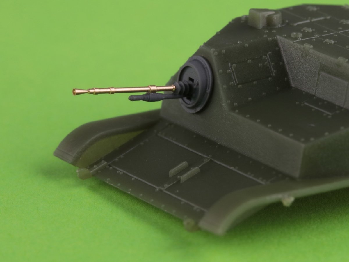 Master GM-72-009 Polish tankette TKS - Hotchkiss wz.25 in mantlet (resin and turned parts) 1/72 – image 3