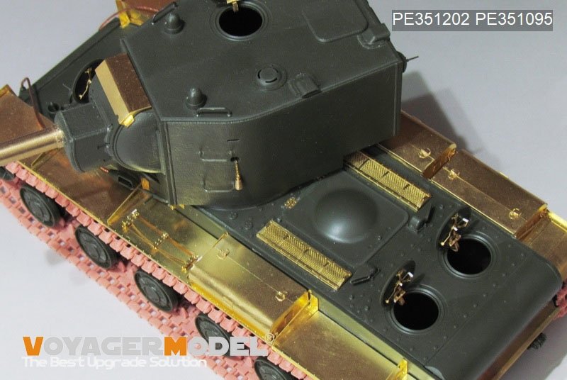 Voyager Model PE351202 WWII Russian KV-2 Basic (B ver include Gun Barrel) (For TAMIYA 35375) 1/35 – image 3