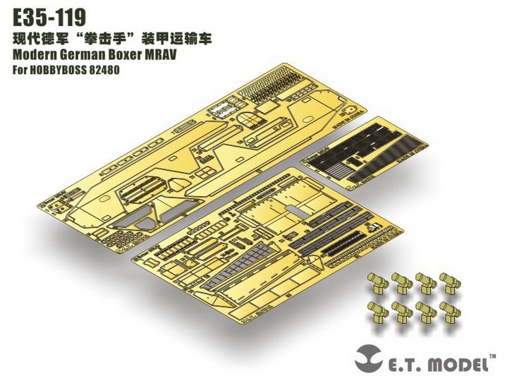 ET modèle E35-119 Boxer allemand moderne MRAV (pour HOBBY BOSS 82480) (1/35)
